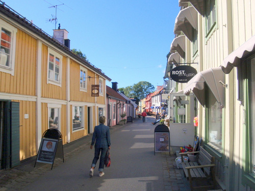 Sigtuna, Preserved Medieval Town Center.